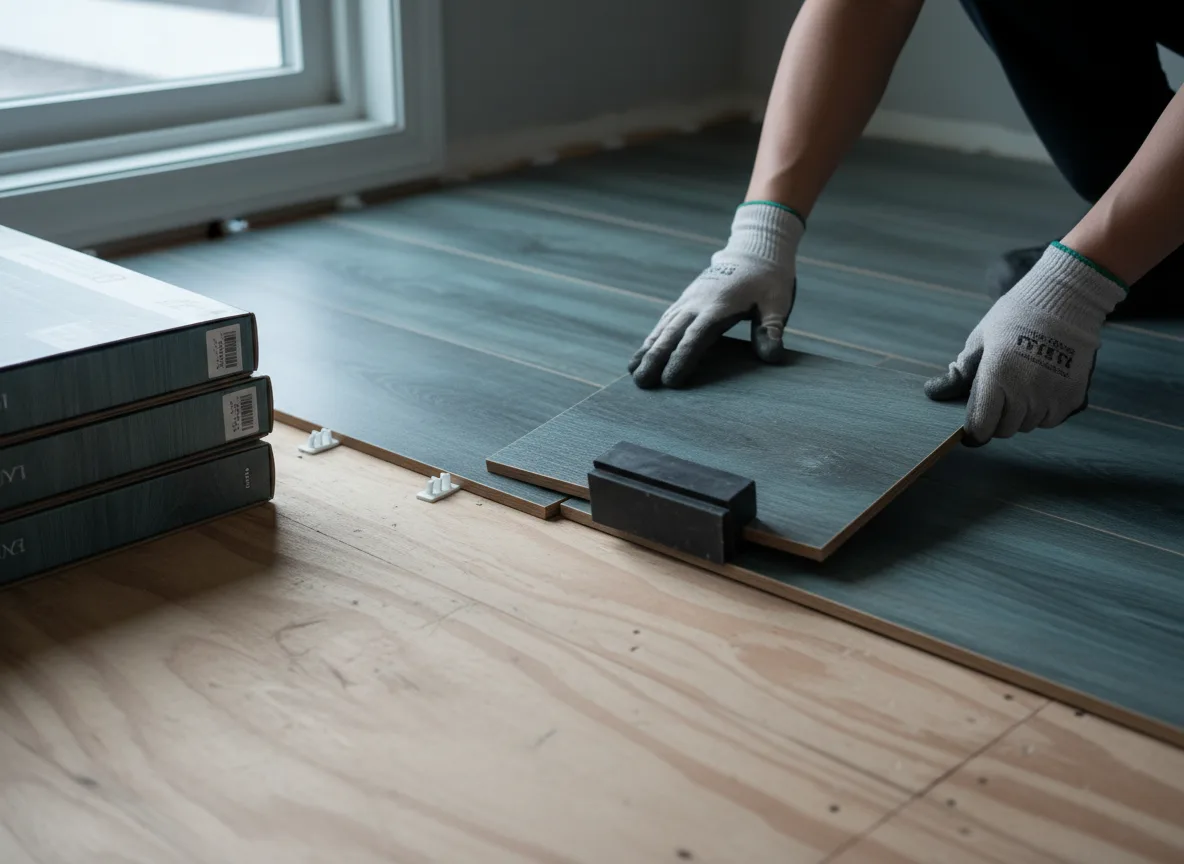 Luxury Vinyl Plank Installation company in New Blaine, AR